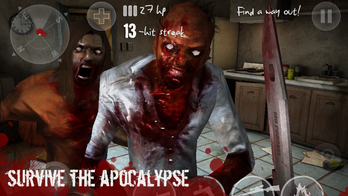 N.Y.Zombies 2, un &quot;nuovo&quot; sparatutto zombie per Android e iOS (foto e video)