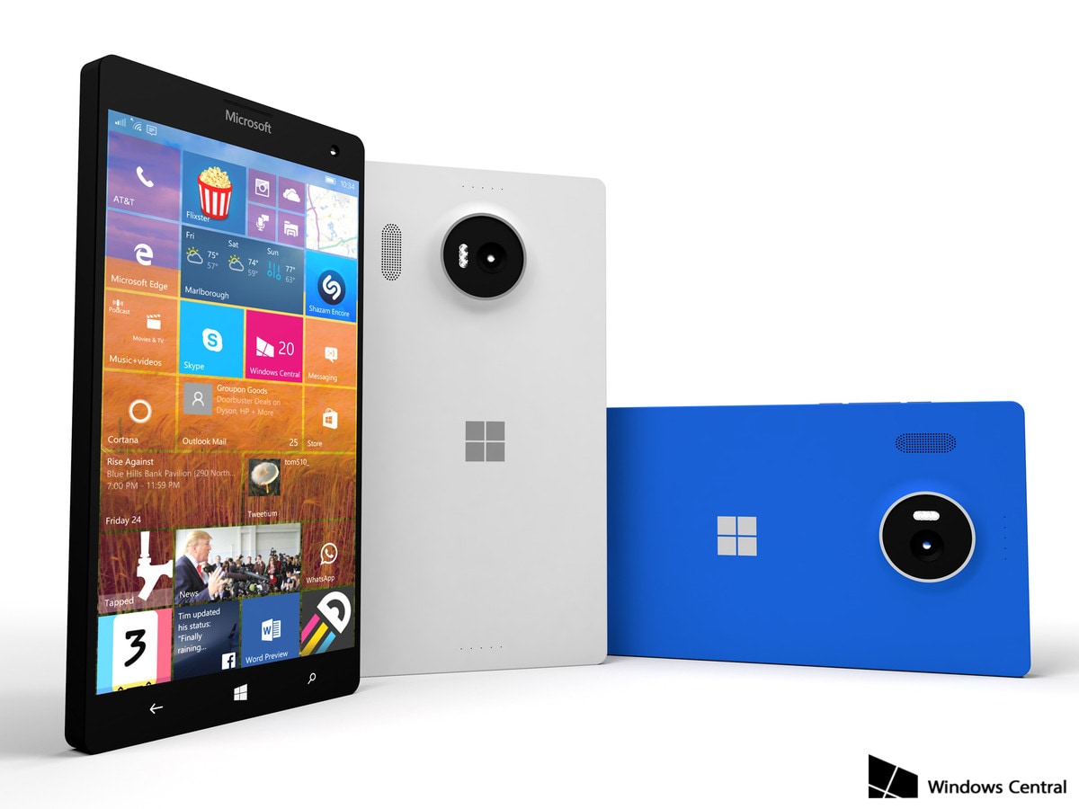 Questi render ci mostrano come potrebbe essere Lumia 950 XL (foto)