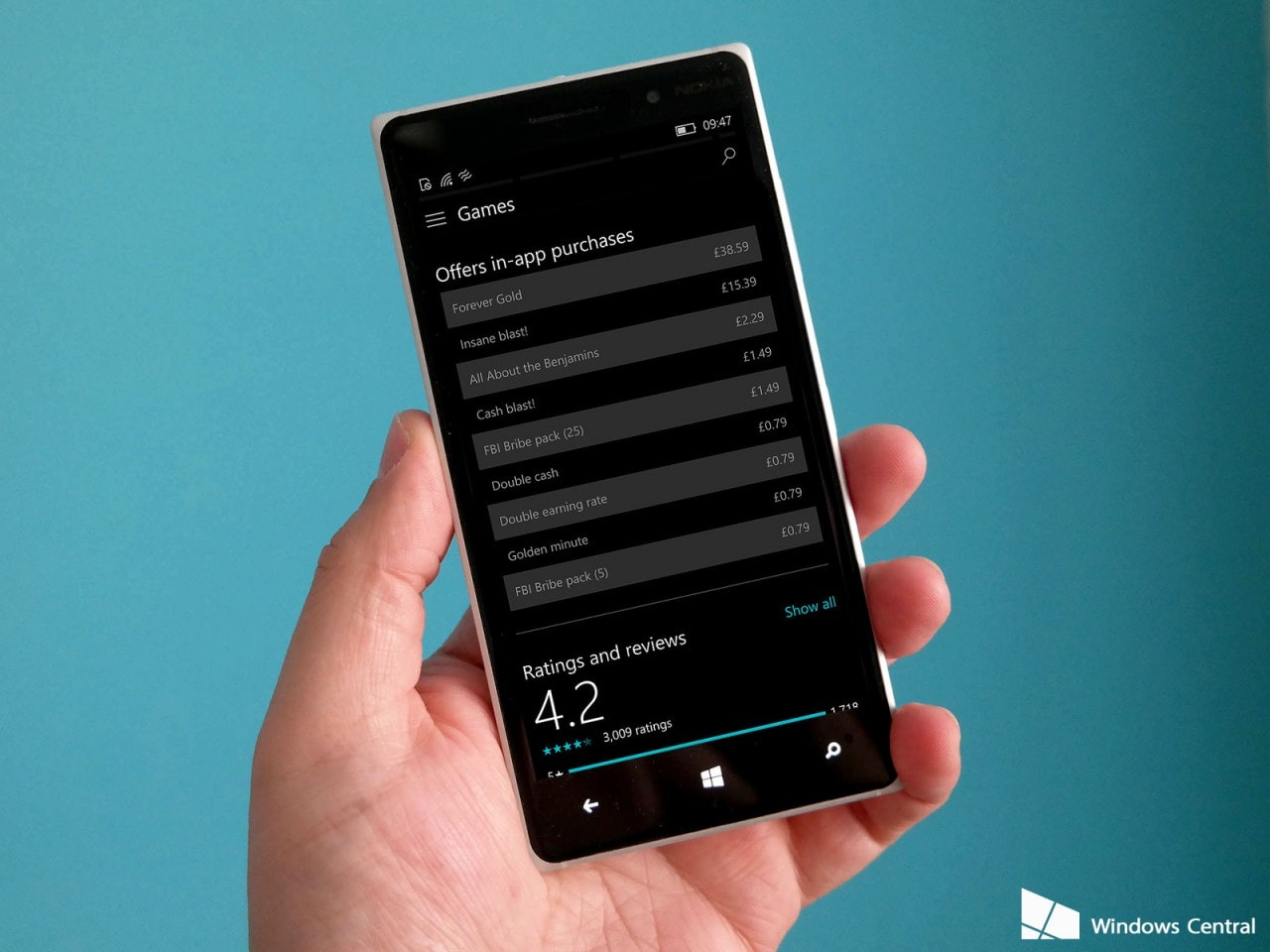 Lo store di Windows 10 Mobile si aggiorna: nuove opzioni per il menu &quot;hamburger&quot;