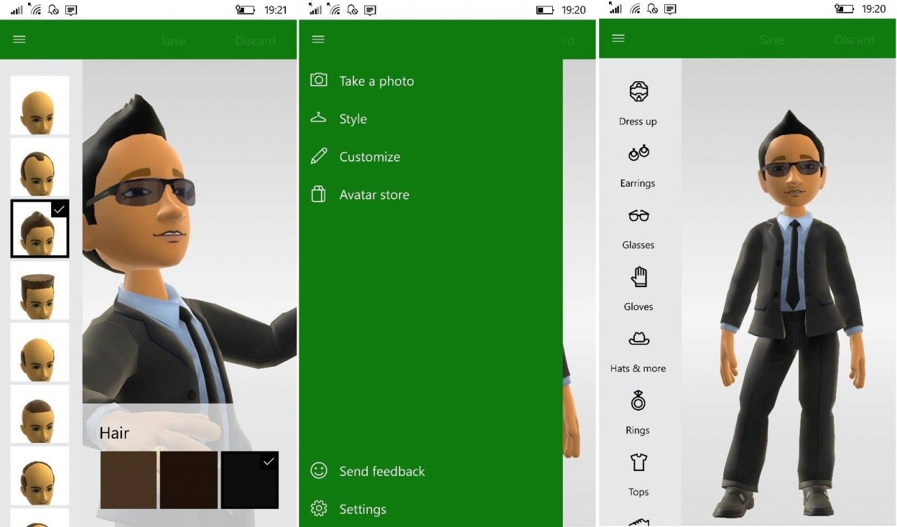 Xbox Avatars, l&#039;app per creare avatar Xbox Live da PC o smartphone