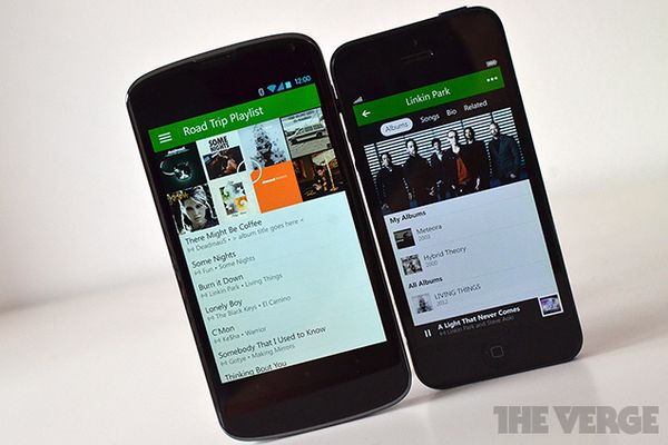 Xbox Music per Android e iOS adesso permette lo streaming da OneDrive