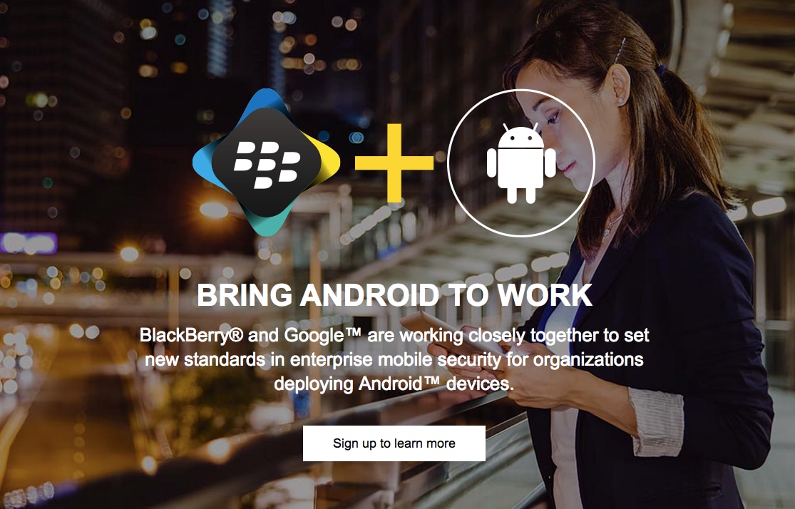 BlackBerry svela la partnership con Google: insieme per un Android più sicuro