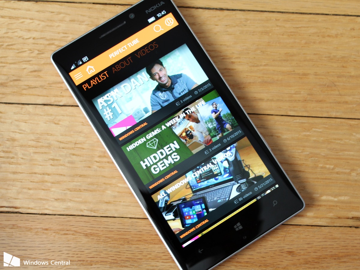 Perfect Tube, un nuovo e ottimo player YouTube per Windows Phone