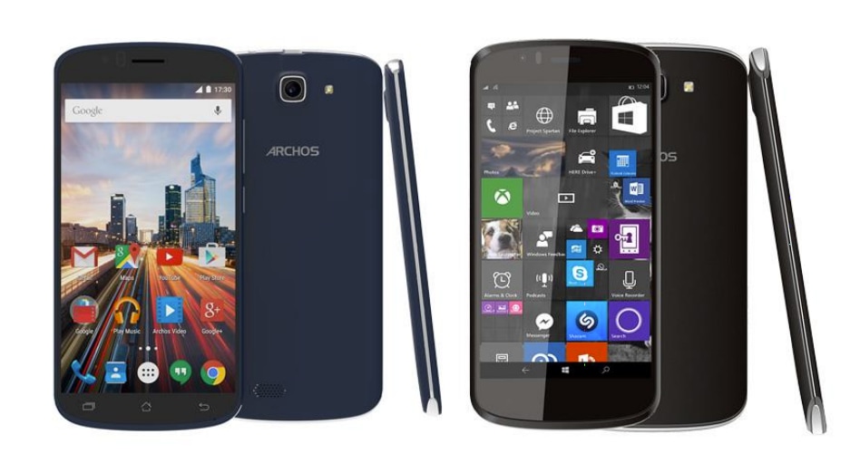 ARCHOS, a novembre due nuovi smartphone con Android e Windows 10 Mobile