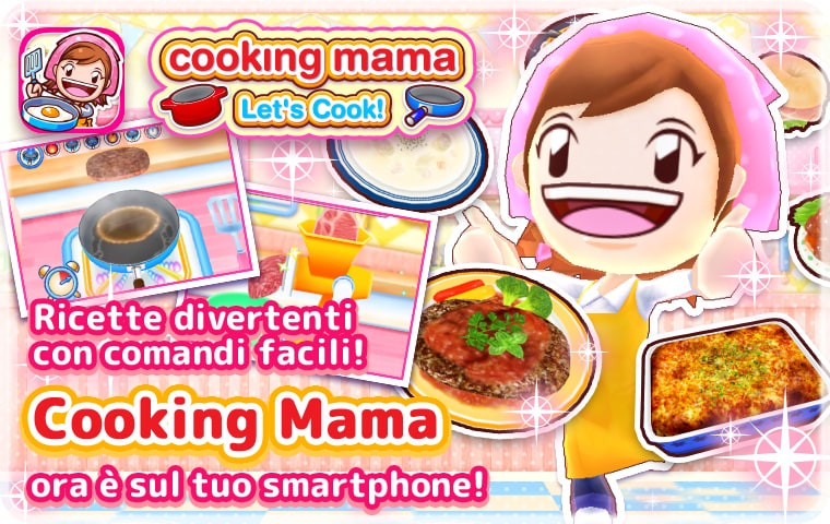 La serie COOKING MAMA sbarca in mobile con COOKING MAMA Let&#039;s Cook!