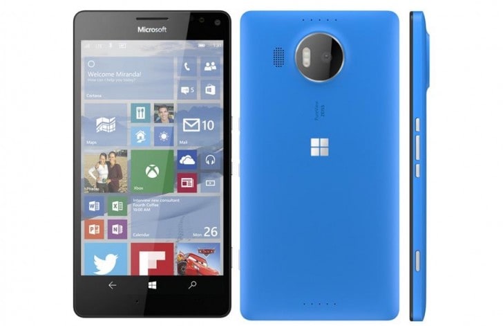 Uno screenshot conferma quel che già sappiamo su Lumia 950 XL