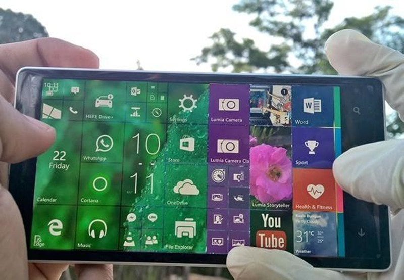 Volete la schermata Start di Windows 10 Mobile anche in landscape? Votatela!