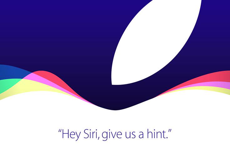 Ufficiale: evento Apple il 9 settembre, in arrivo iPhone 6s e 6s Plus