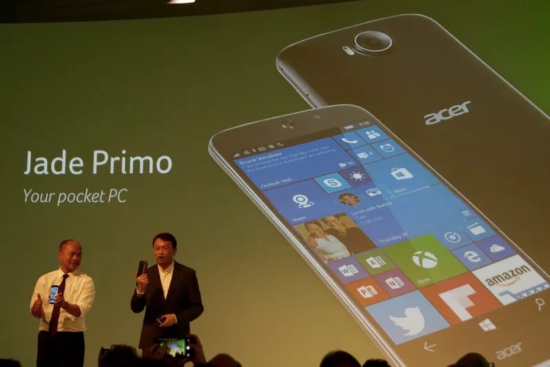 Acer ha svelato il primo smartphone che si converte in PC grazie a Continuum