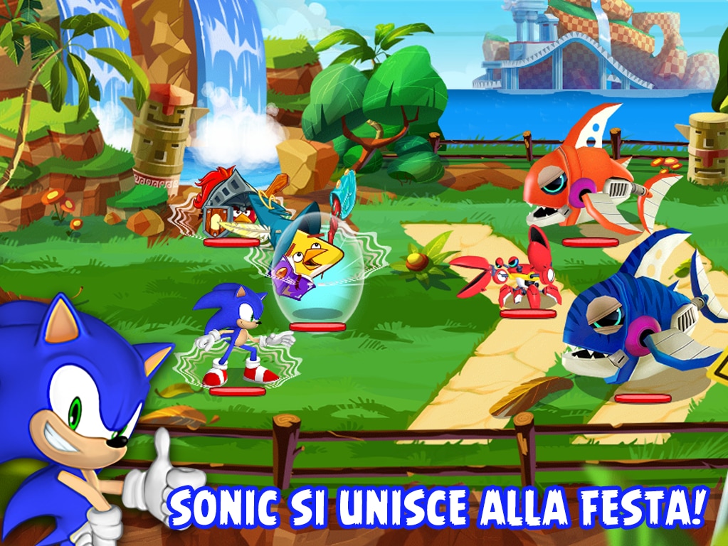 Rovio e Sega di nuovo insieme per portare Sonic in Angry Birds Epic