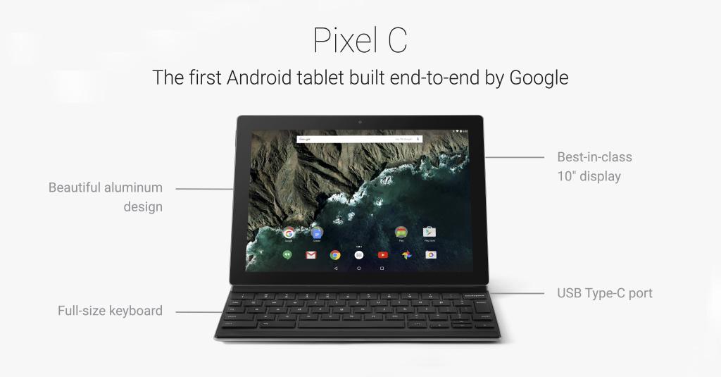 Pixel C ufficiale: il primo tablet Android convertibile costruito da Google (foto)