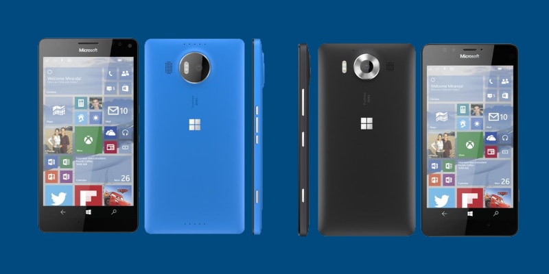 Lumia 950, Lumia 950 XL e Lumia 550: specifiche complete trapelate da slide Microsoft (foto)