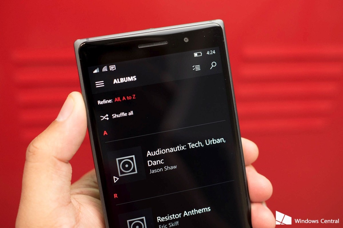 Groove Musica per Windows 10 Mobile si aggiorna con il filtro per generi musicali