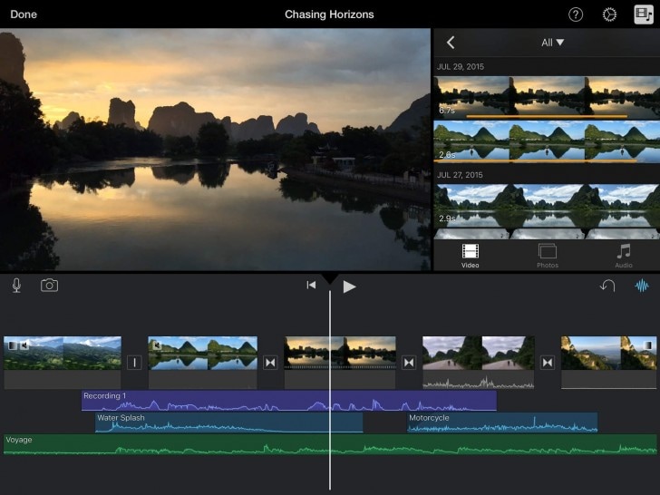 Adesso iMovie supporta i video in 4K anche su iPad Air 2