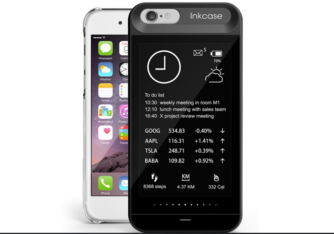 Oaxis inkCase mette un display eink sul retro del nostro iPhone