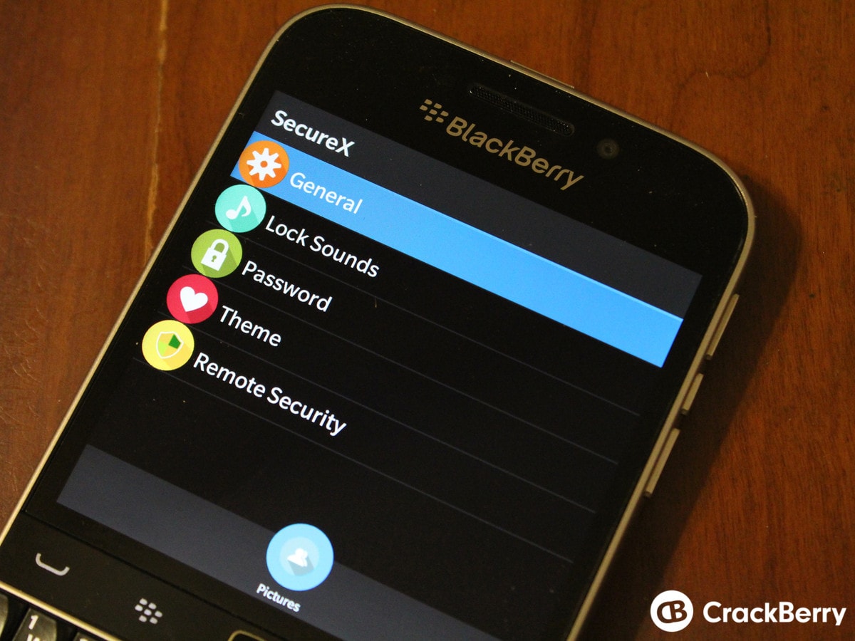 Il lockscreen SecureX per BlackBerry si aggiorna alla versione 3, con diverse novità