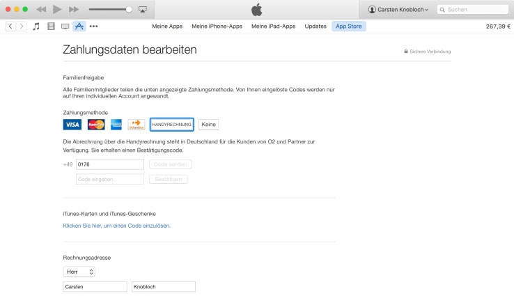 Apple, iniziano i pagamenti su iTunes con credito telefonico