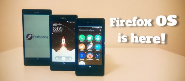 Firefox OS arriva su alcuni smartphone Xperia (video)