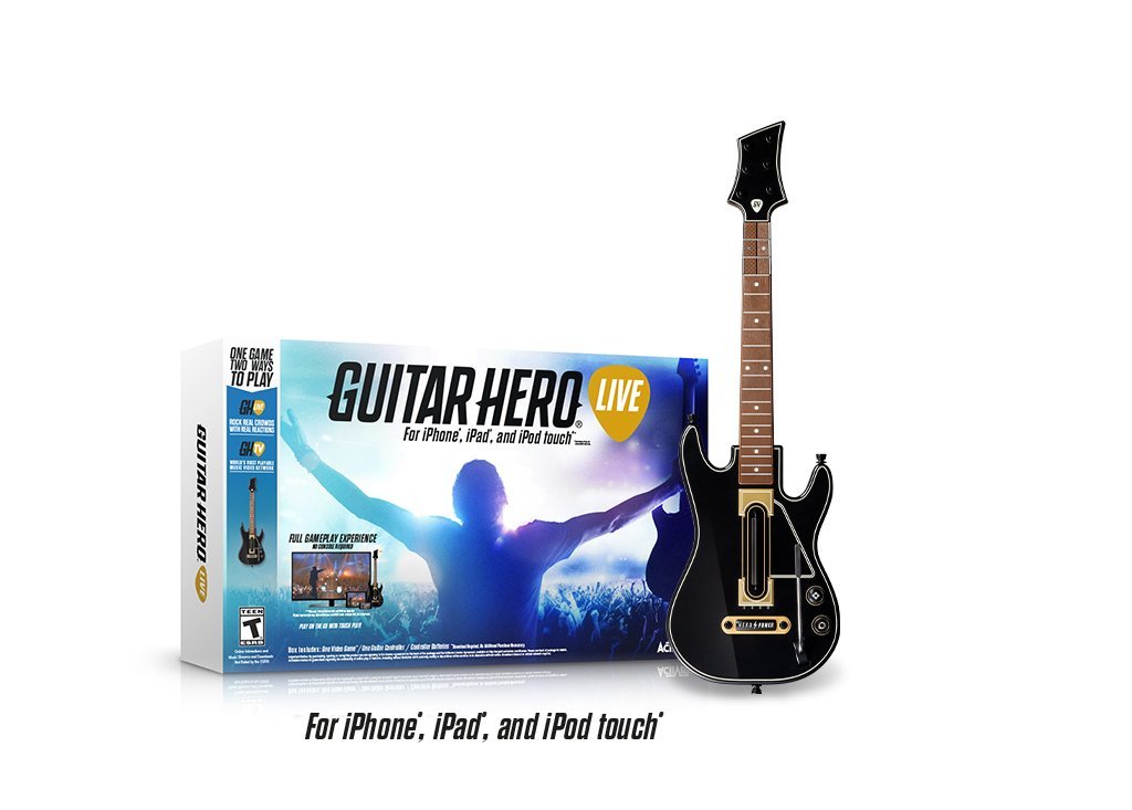 Guitar Hero Live disponibile per iOS, ma del controller Chitarra per ora non vi è traccia