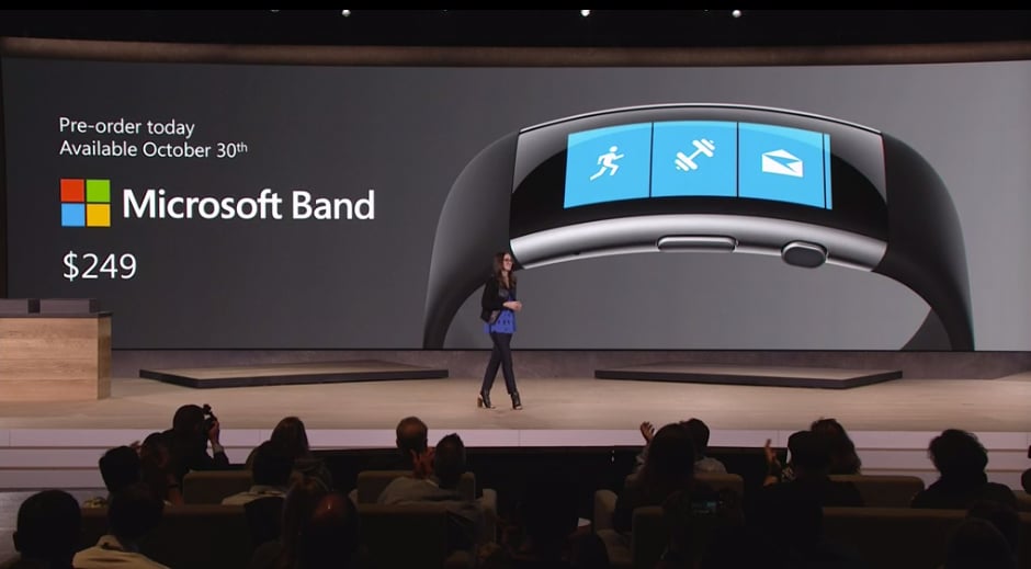 Microsoft Band (2015) ufficiale: ecco il nuovo wearable di Microsoft