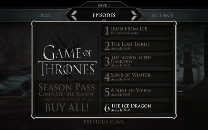 L&#039;inverno... è arrivato: disponibile l&#039;ultimo episodio di Game of Thrones