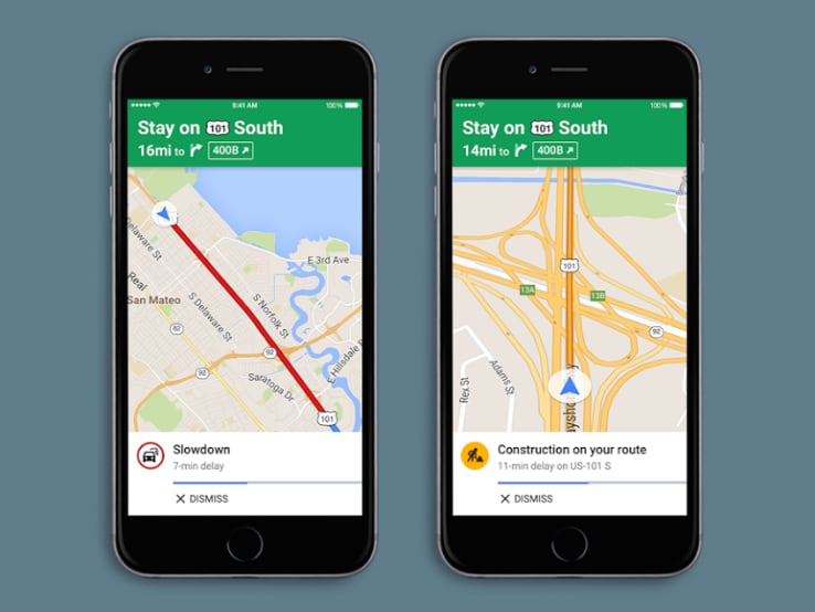 Google Maps per iOS finalmente ci parla del traffico