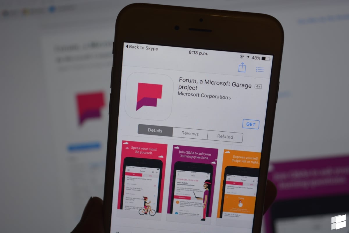 Forum, nuova app di Microsoft Garage avvistata su App Store