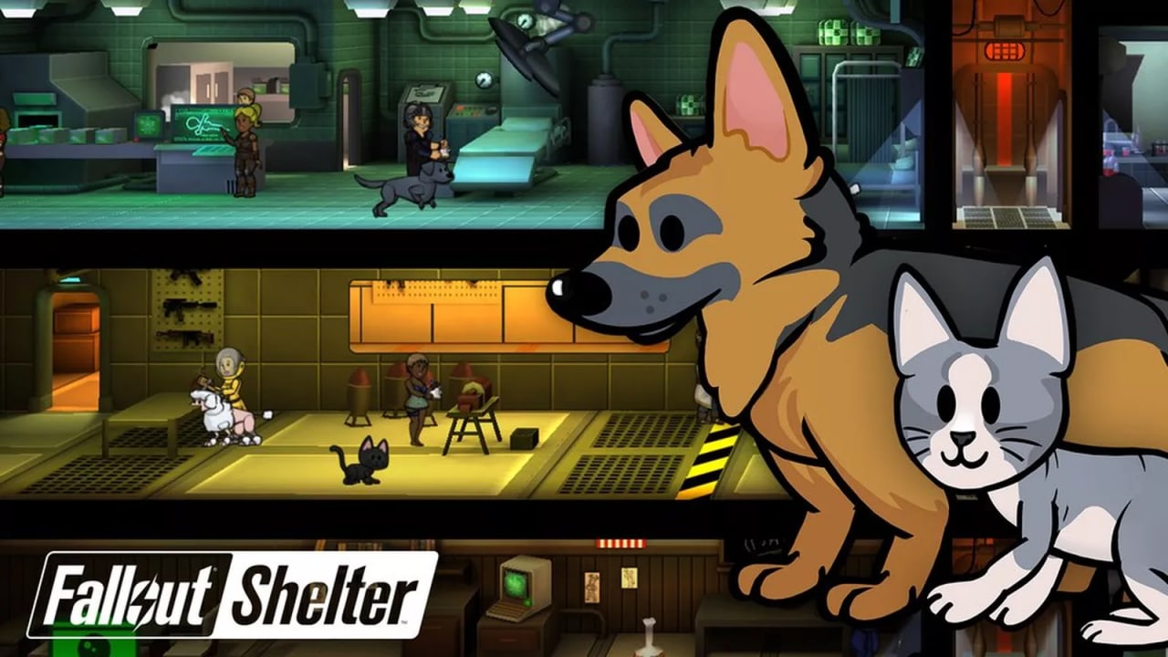 Fallout Shelter si aggiorna: da oggi con più cani e gatti, letteralmente!