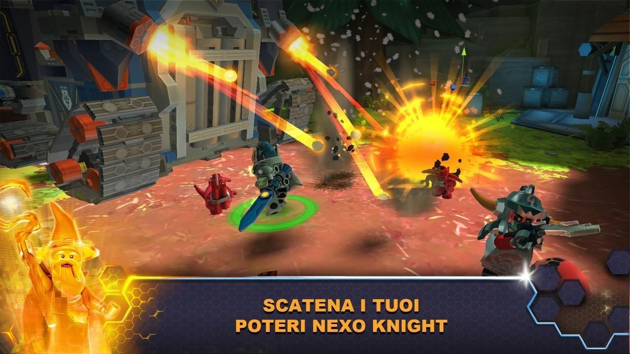 LEGO Nexo Knights: Merlok 2.0 disponibile per Android e iOS (video)