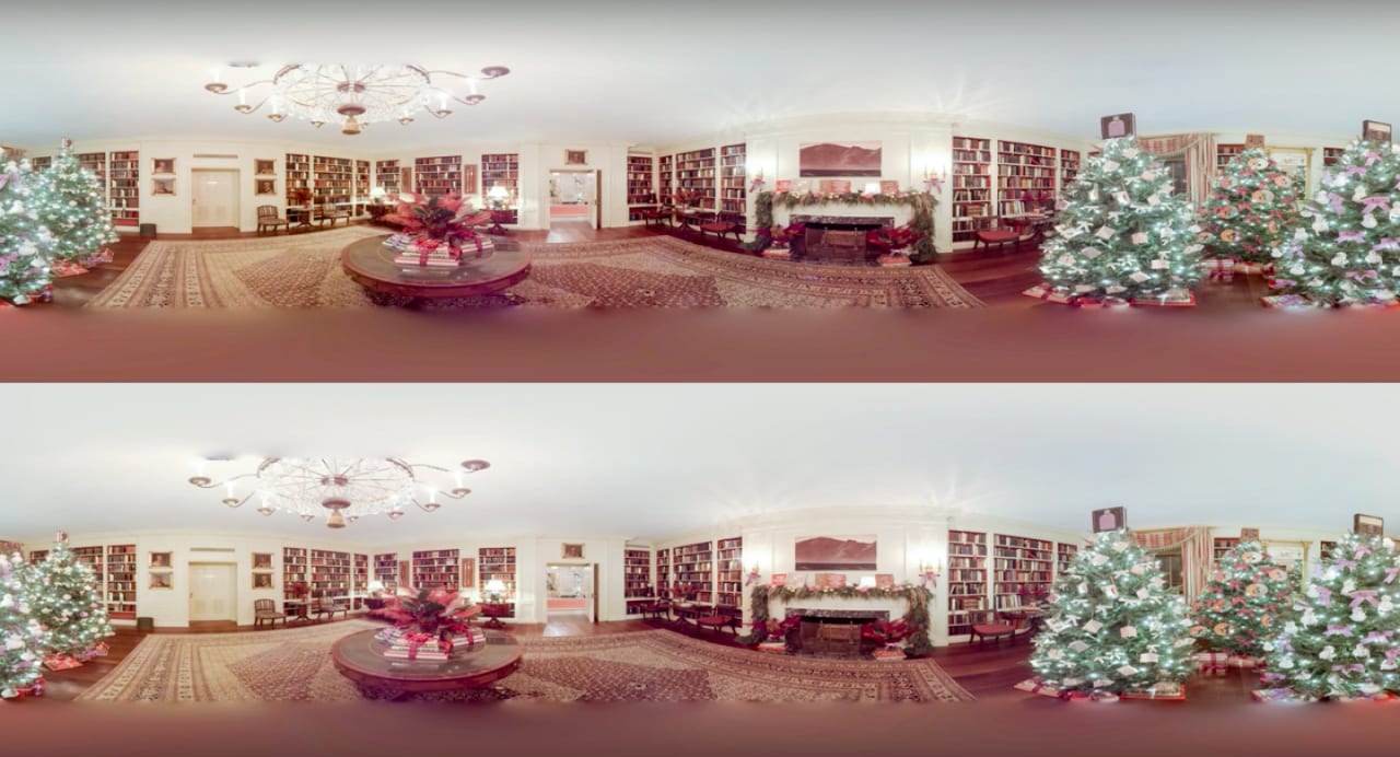 Se non avete programmi per Natale, potreste farvi un giro alla Casa Bianca con la realtà virtuale
