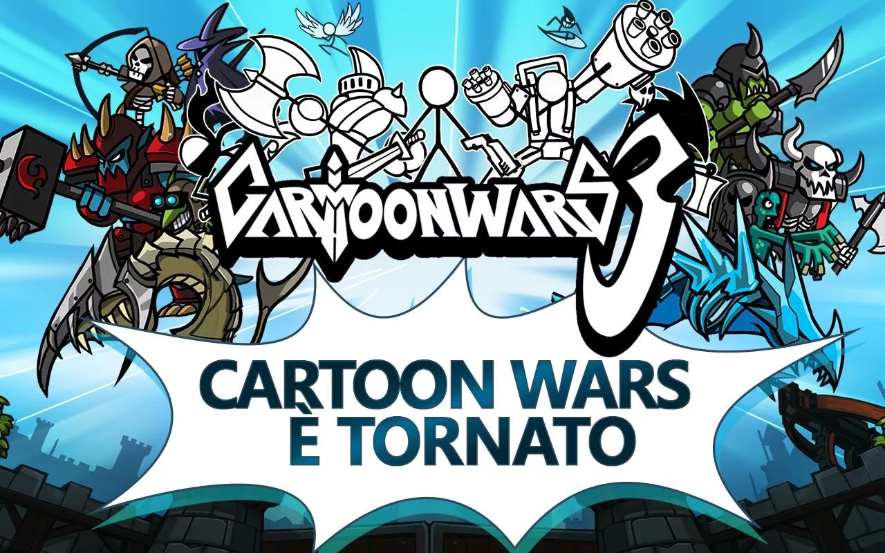 Cartoon Wars 3: il successo di GAMEVIL torna su Android e iOS