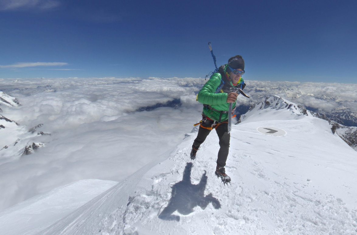 Google vi porta sulla cima del Monte Bianco con delle Street View mozzafiato (video)