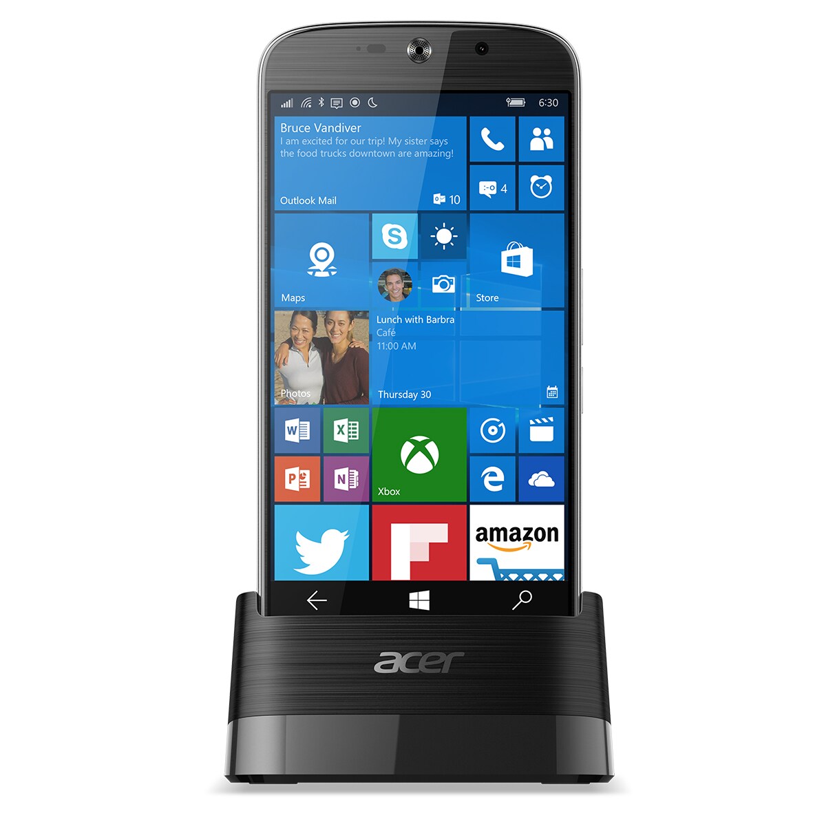 &quot;Primo&quot; di nome e di fatto: ecco lo smartphone Acer con Windows 10 e Continuum (foto)