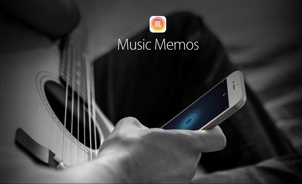Apple lancia Music Memo, nuova app di registrazione che i musicisti ameranno