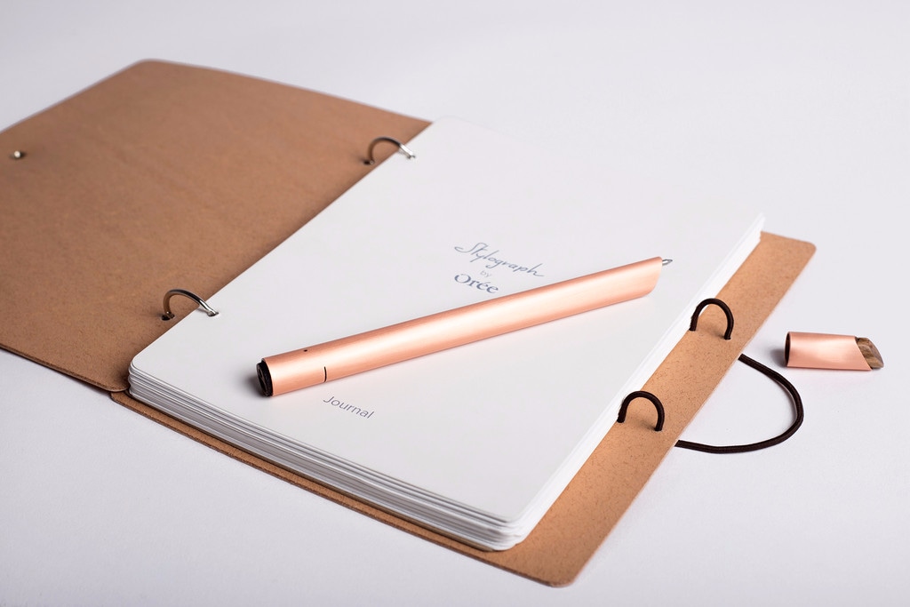 La penna smart di design è in rame massiccio e costa 420$ (foto)