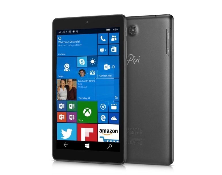 Alcatel PIXI 3 8&quot;, nuovo tablet Windows 10 e Android con capacità telefoniche (foto)