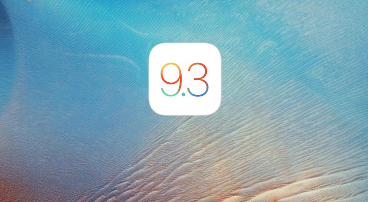 Apple ha pubblicato la sesta beta di iOS 9.3 e watchOS 2.2