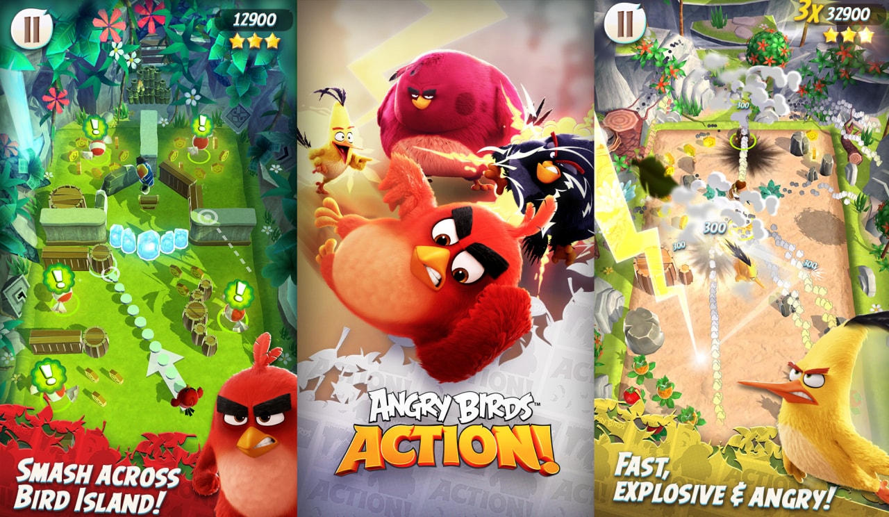 Angry Birds ACTION! è il nuovo capitolo degli uccelli arrabbiati (video)