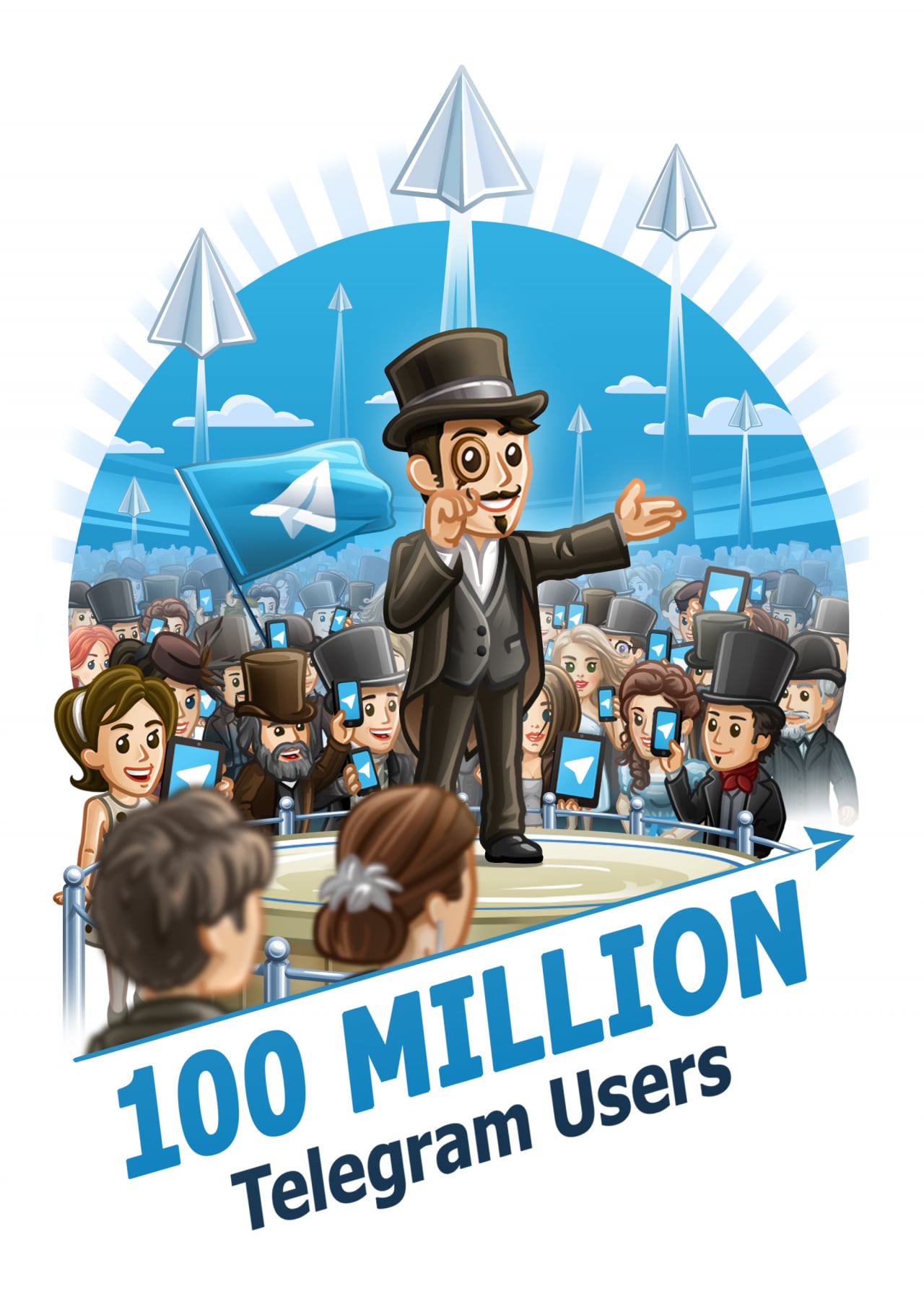 Telegram ha 100 milioni di utenti attivi