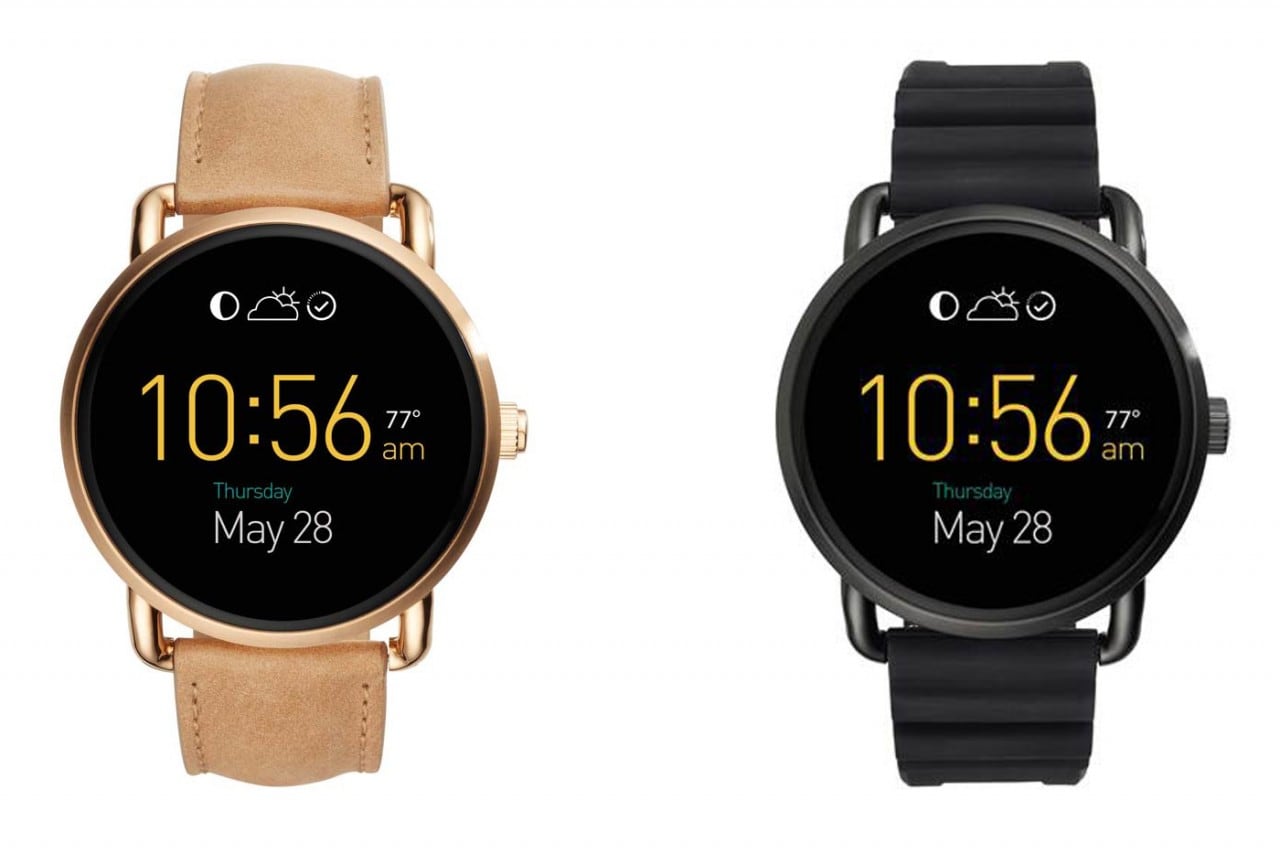 Fossil annuncia 7 nuovi wearable tra cui degli smartwatch Android Wear (foto)