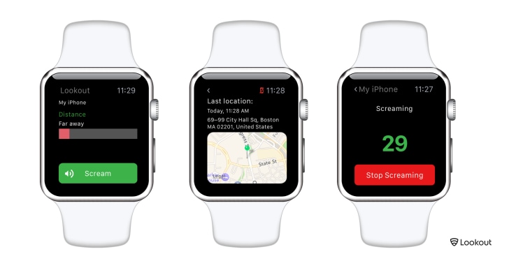 La nuova app di Lookout per Apple Watch vi aiuta a non perdere l&#039;iPhone