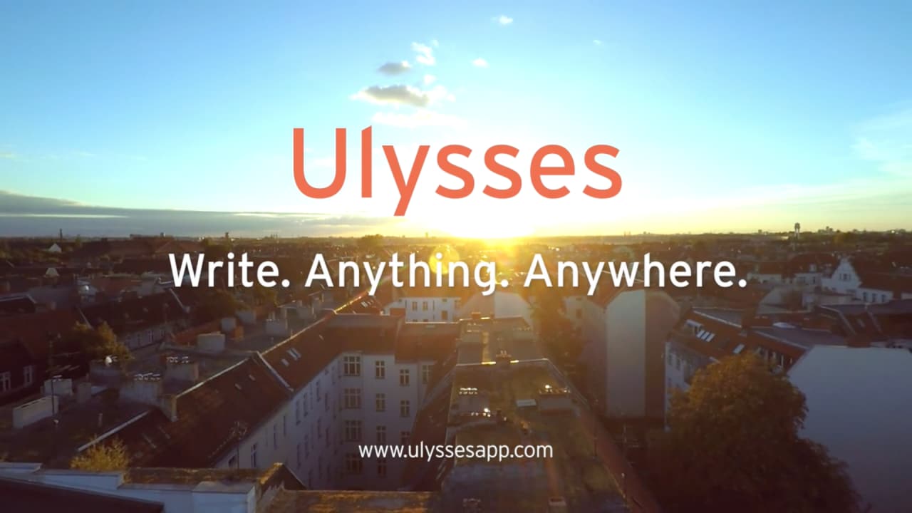 Ulysses è l&#039;app di scrittura definitiva per iPhone (video)