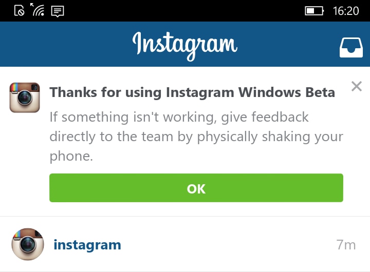 Instagram arriva su Windows 10 come app universale