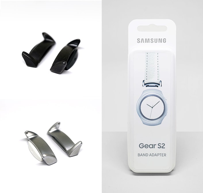Samsung annuncia gli adattatori per cinturini per Gear S2 (foto)