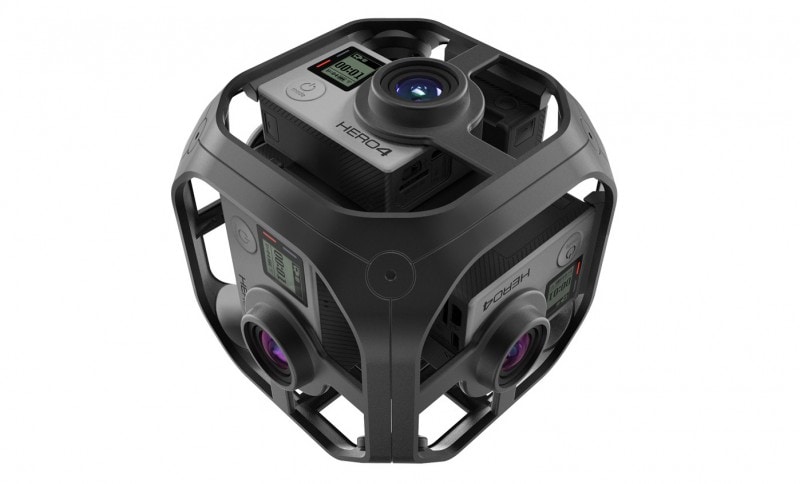 La soluzione di GoPro per la realtà virtuale è un cubo con sei action cam (foto)