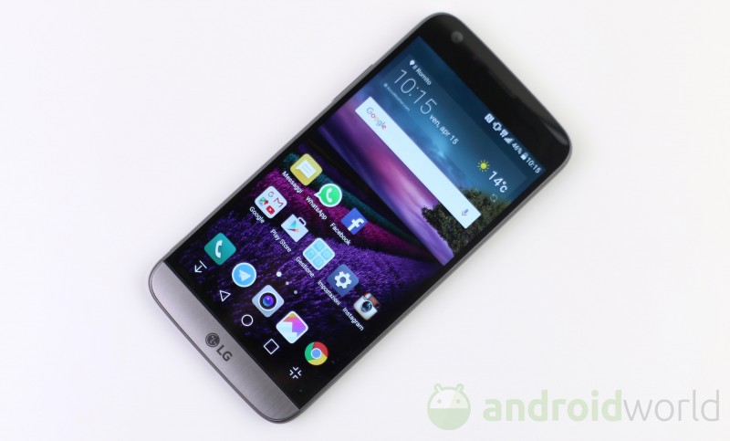 LG G5 si aggiorna ad Android Nougat (aggiornato: comunicato ufficiale)