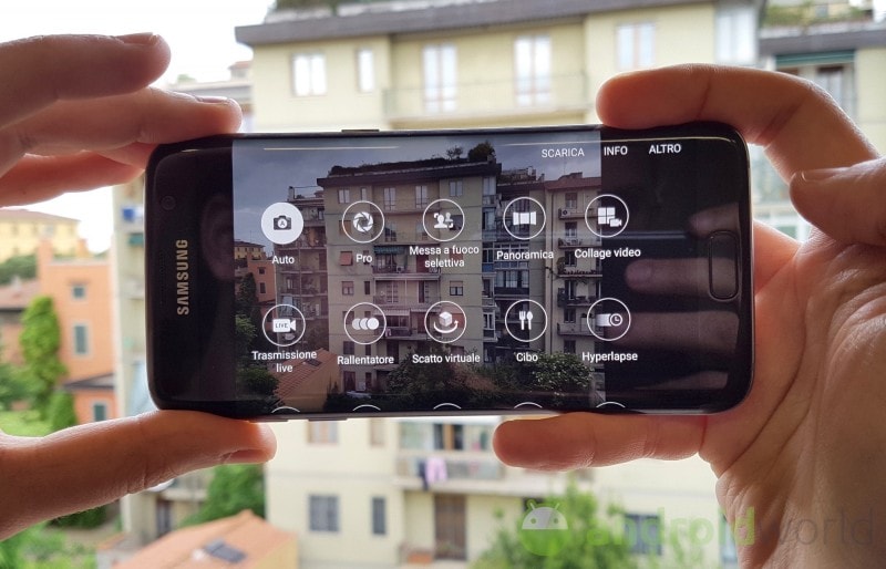 Samsung Galaxy S7 edge: focus sulle funzionalità fotografiche