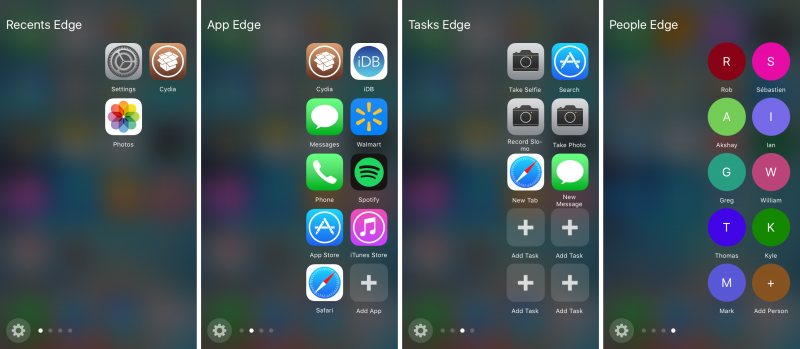 Edge è il tweak di iOS per chi ha l&#039;invidia dello schermo curvo
