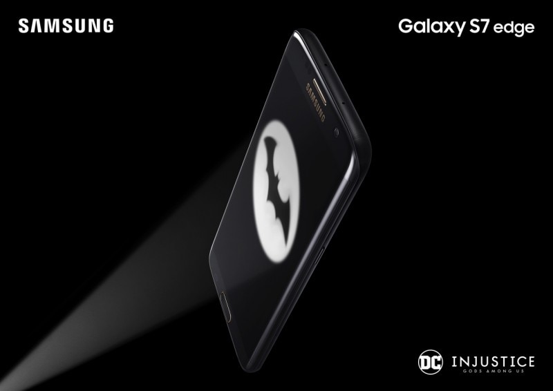 Samsung Galaxy S7 edge Injustice Edition è lo smartphone che anche Batman vorrebbe (foto e video)