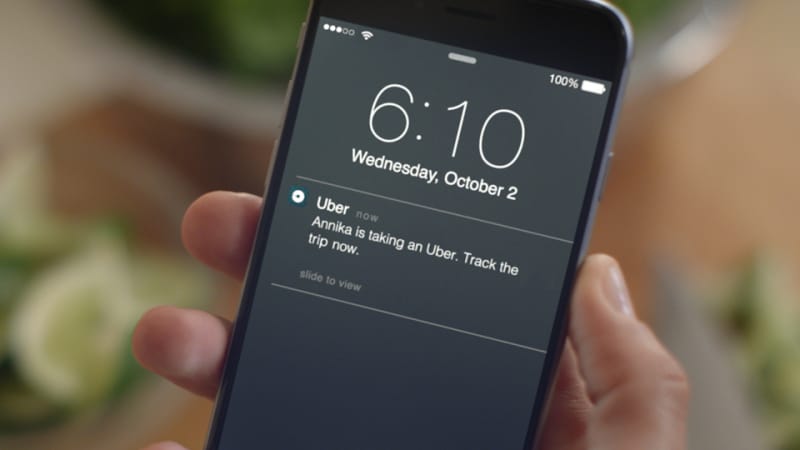 Adesso con Uber potete tracciare gli spostamenti dei familiari